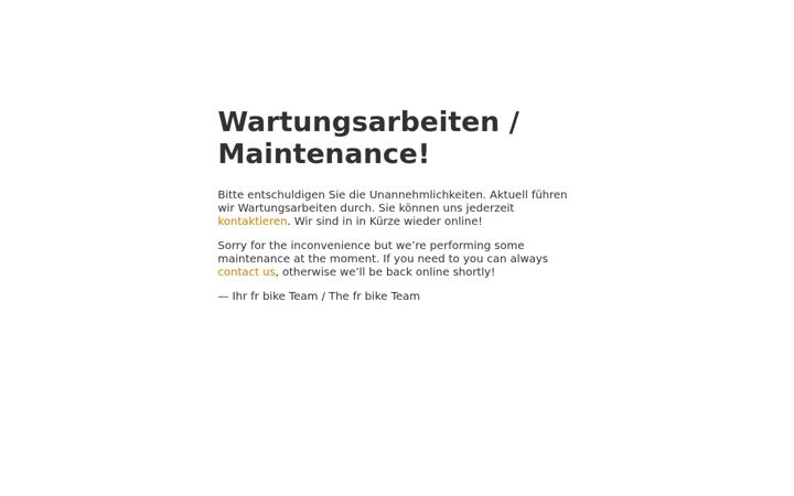 Screenshot of frbike.de