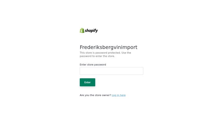 Screenshot of frbvin.dk