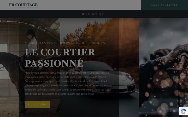 Screenshot of frcourtage.fr