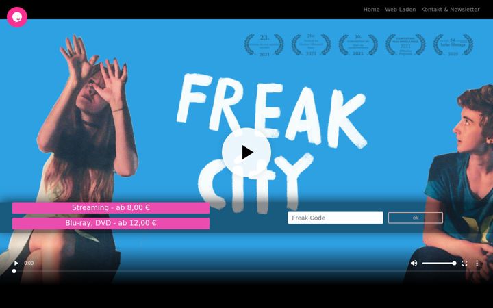 Screenshot of freakcity-film.de
