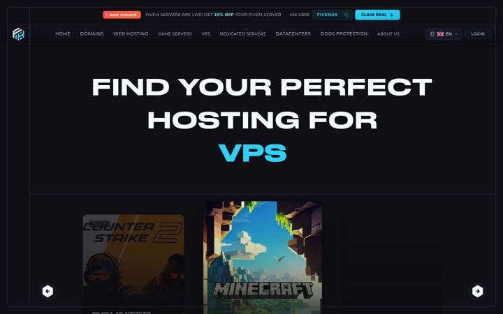 Screenshot of freakhosting.com