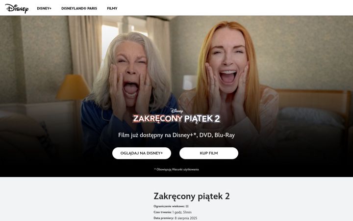 Screenshot of freakierfridaymovie.pl