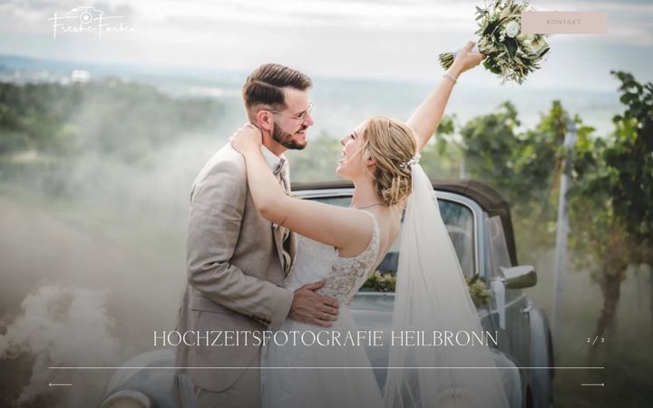 Zrzut ekranu frechefarben.de