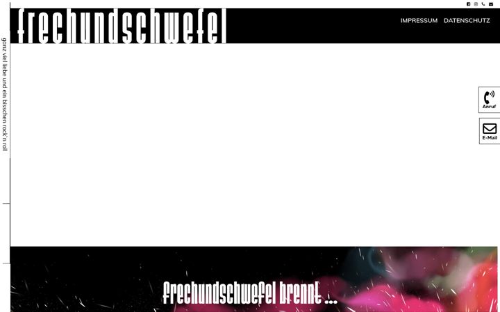 Zrzut ekranu frechundschwefel.de