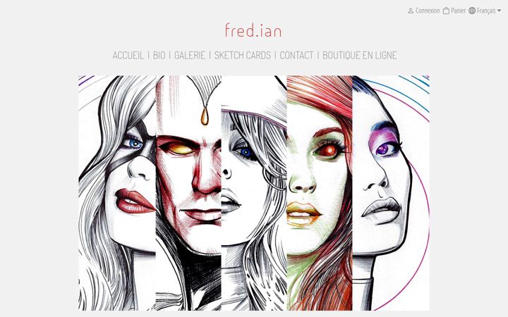 Screenshot of fred-ian.com