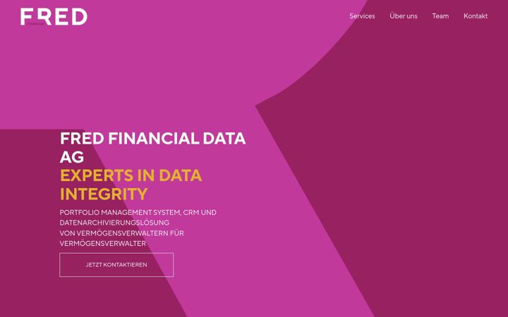 Screenshot of fred.financial