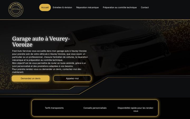 Screenshot of fredautoservices.fr