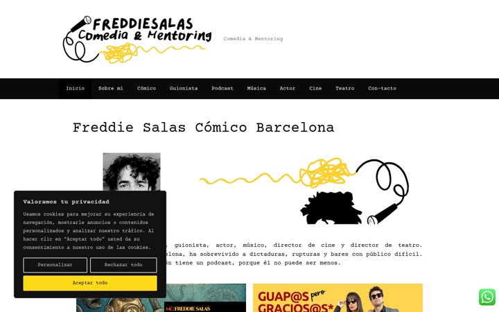 Screenshot of freddiesalas.fun