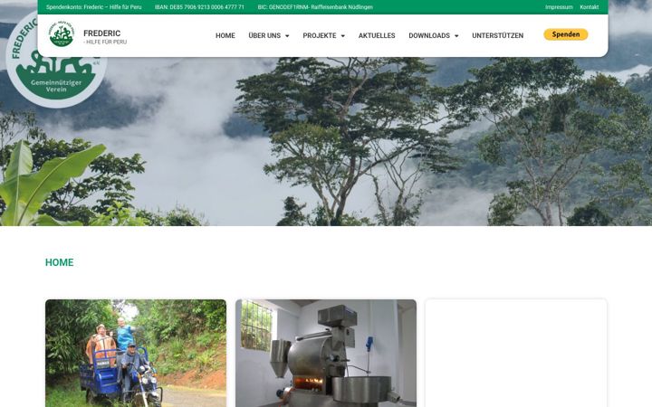 Captura de ecrã de frederic-hfp.de