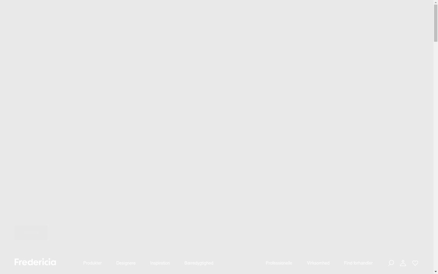 Screenshot of fredericia.com