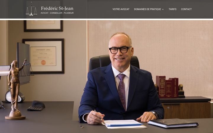 Screenshot of fredericst-jean.com