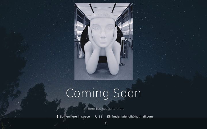 Screenshot of frederikrogerdenolf.com