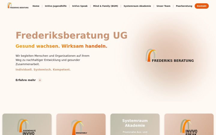 Ekrānuzņēmums no frederiksberatung.de