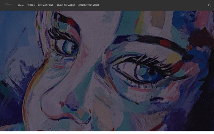 Screenshot of fredhguedesarts.com