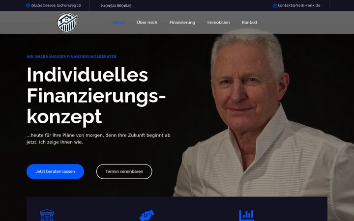 Screenshot of fredi-rank.de