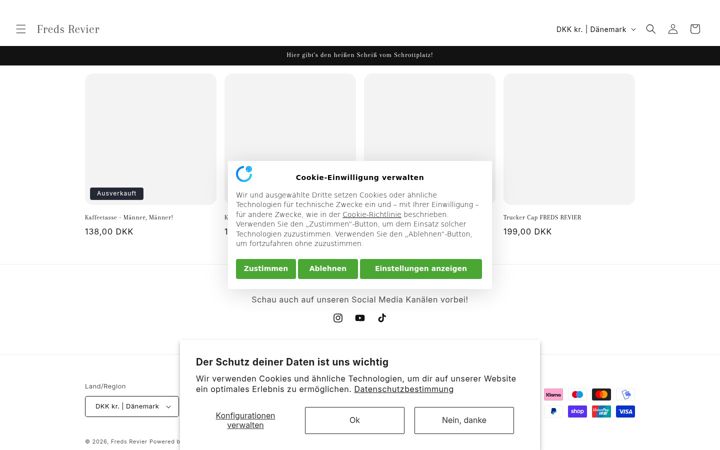 Screenshot of fredsrevier.shop