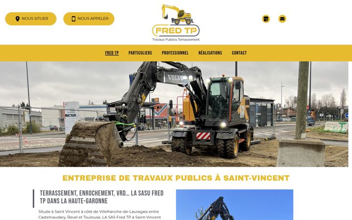 Screenshot of fredtp.fr