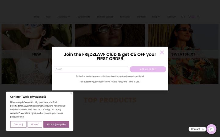 Screenshot of fredzlavf.com