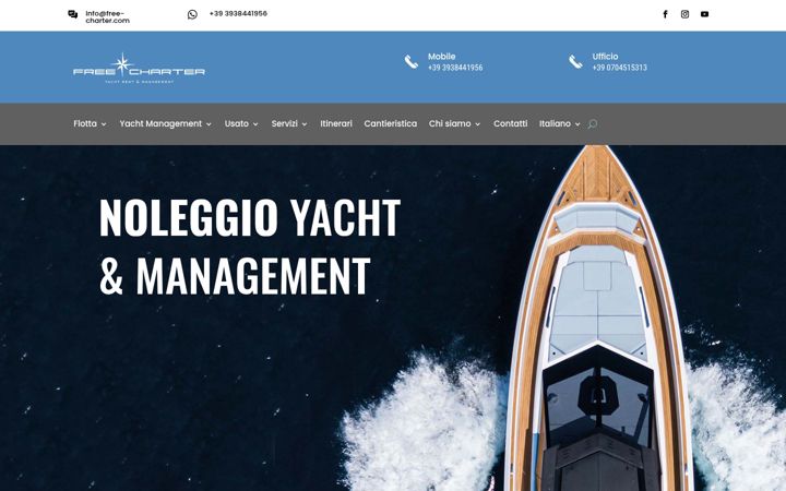 Screenshot of free-charter.com