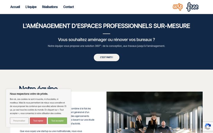 Screenshot of free-design.fr