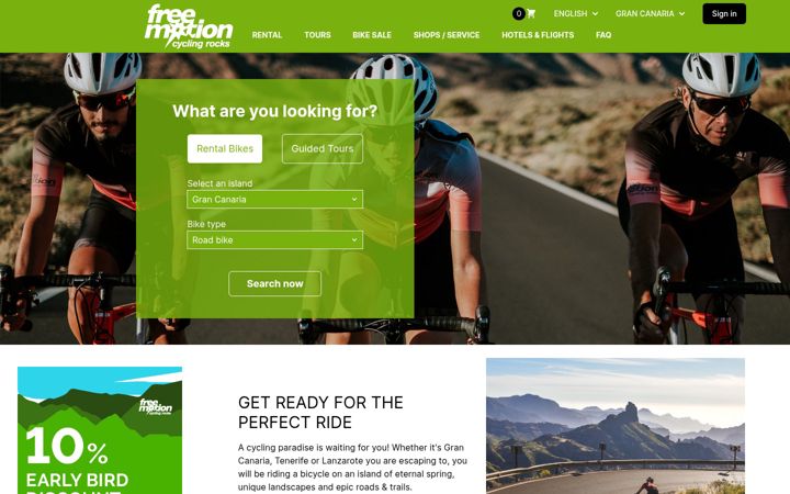 Screenshot of free-motion.com