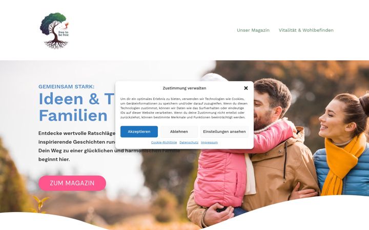 Screenshot of free-to-be-free.com
