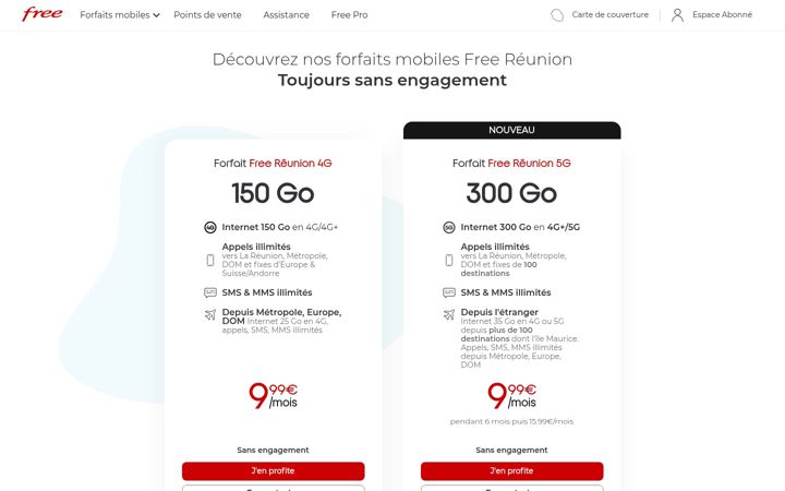 Screenshot of free.re