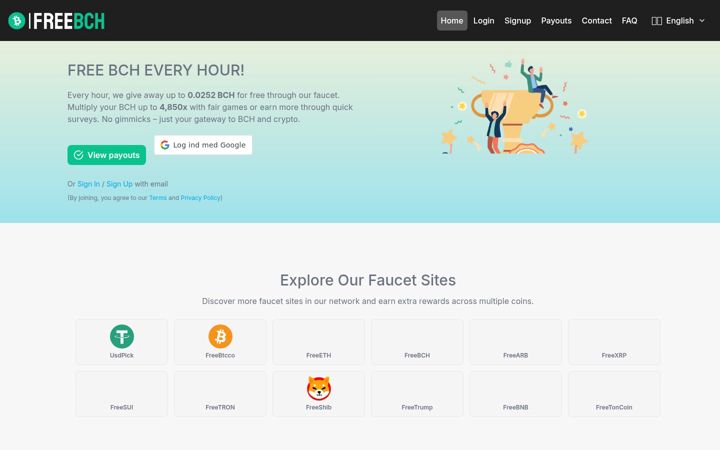 Screenshot of freebch.in