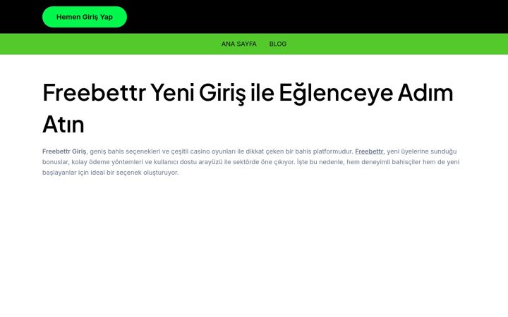 Screenshot of freebettr.org