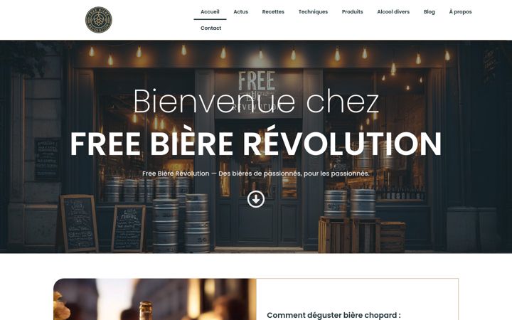 Screenshot van freebierevolution.net