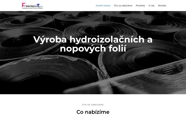 Screenshot of freedepot.cz