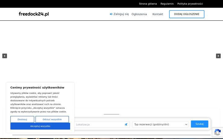 Screenshot of freedock24.pl