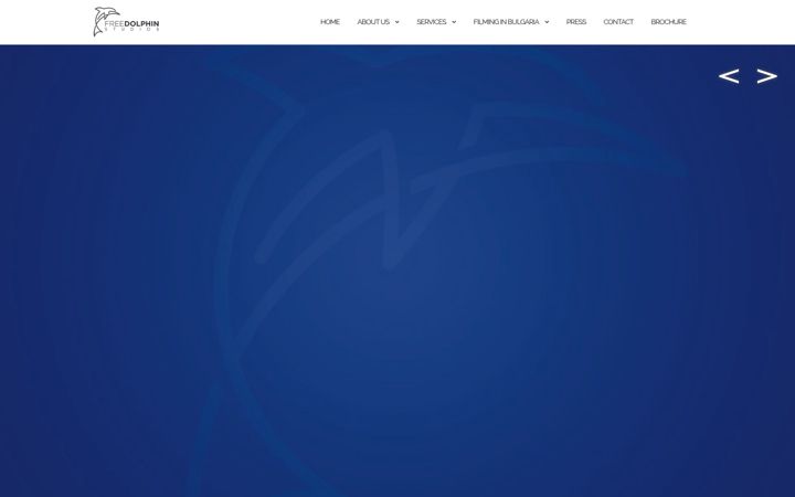 Screenshot of freedolphinstudios.com