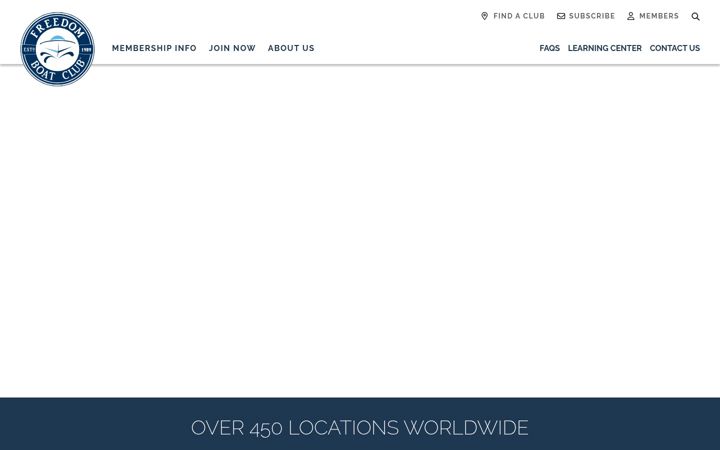 Screenshot of freedomboatclub.com