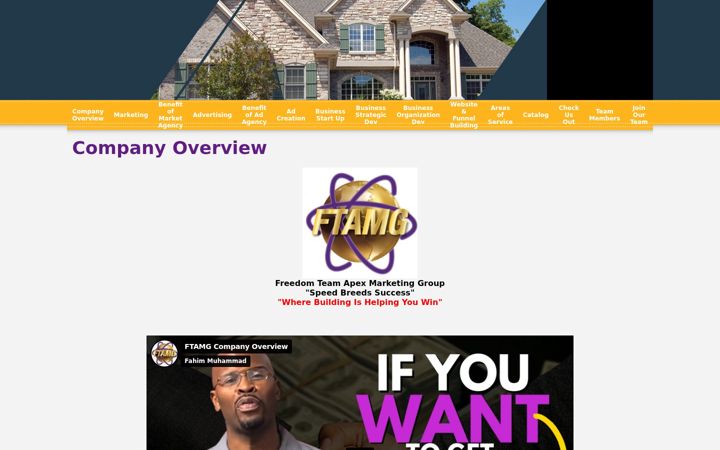 Screenshot of freedomteamapexmarketinggroup.com