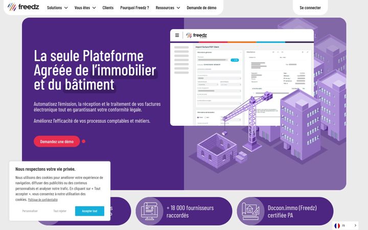Ekraanipilt saidist freedz.io