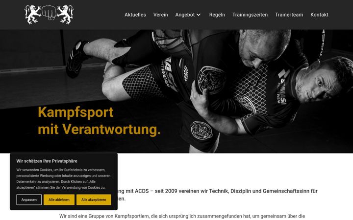 Screenshot of freefight-stolberg.de