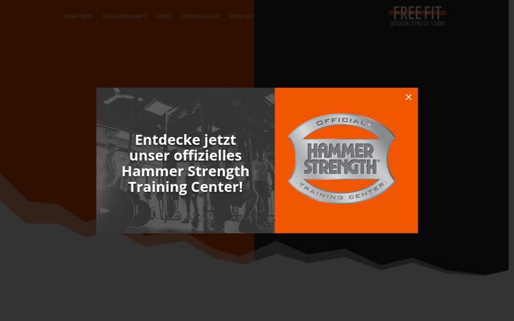 Screenshot of freefit-outdoor.de