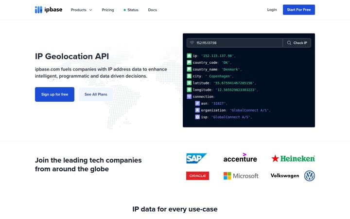 freegeoip.app