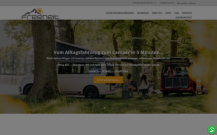 Posnetek zaslona freeheit.de