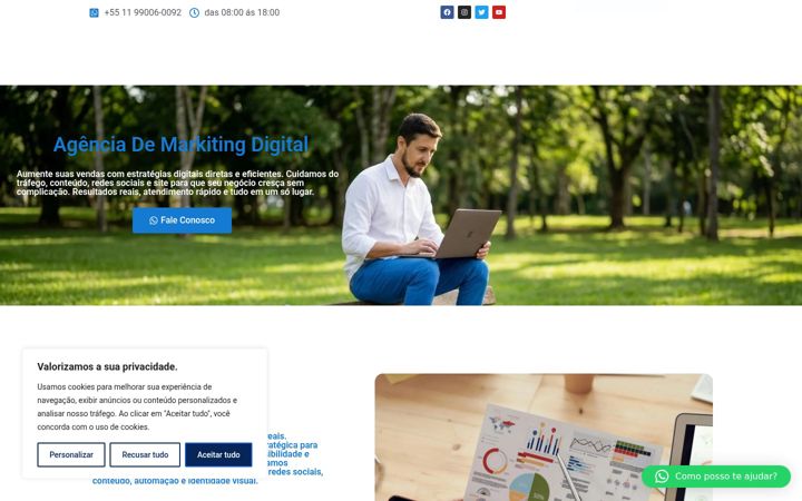 Screenshot of freehoussam.com