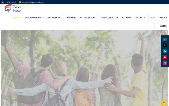 Screenshot of freelance-provider.com