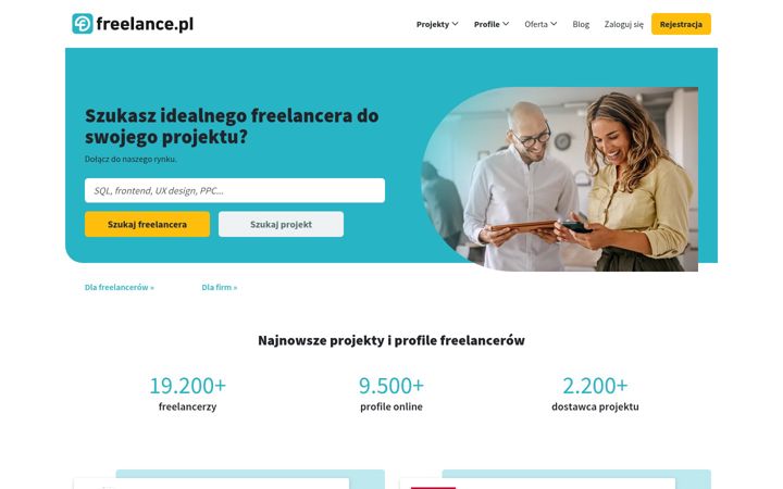 Screenshot of freelance.pl
