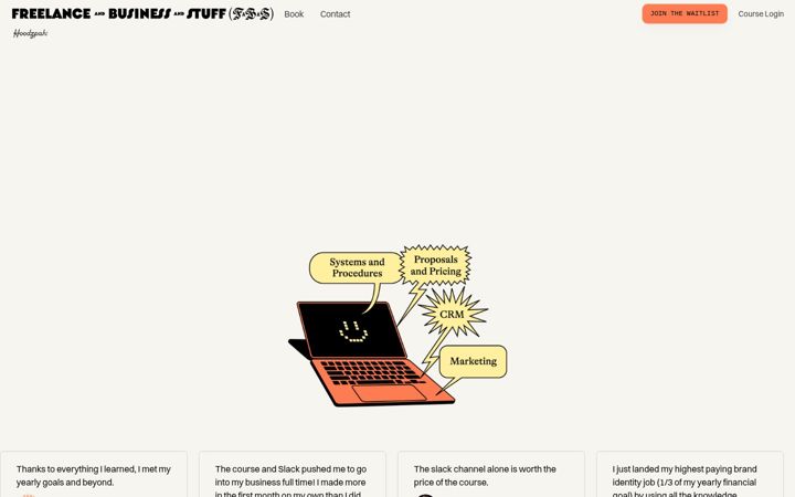 Screenshot of freelanceandbusiness.com