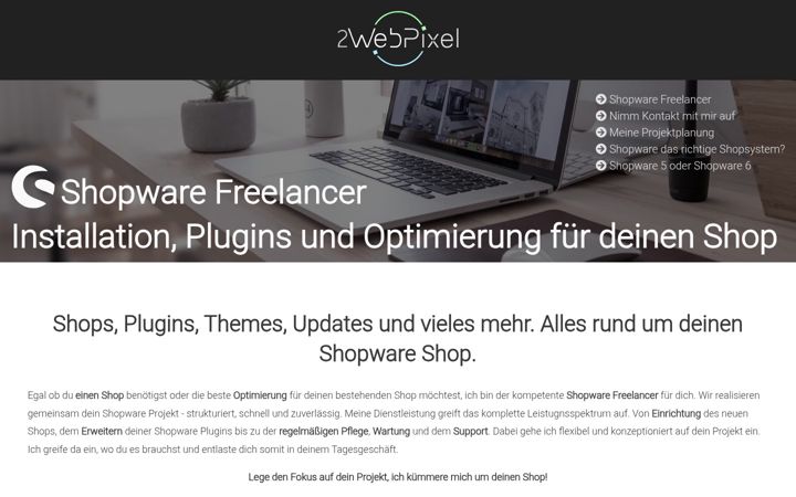 Screenshot of freelancer-shop.de