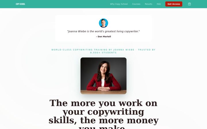 Screenshot of freelancingschool.com
