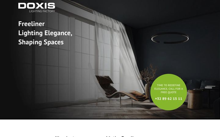 Screenshot του freeliner.be