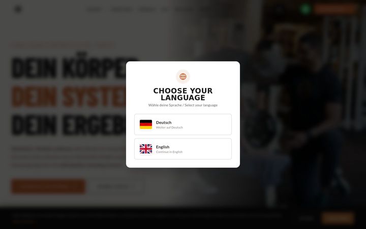 Screenshot of freemanhealth.de