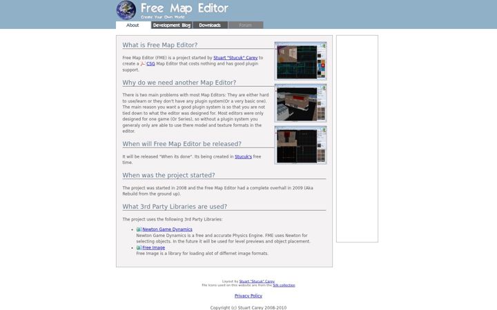 Screenshot of freemapeditor.com