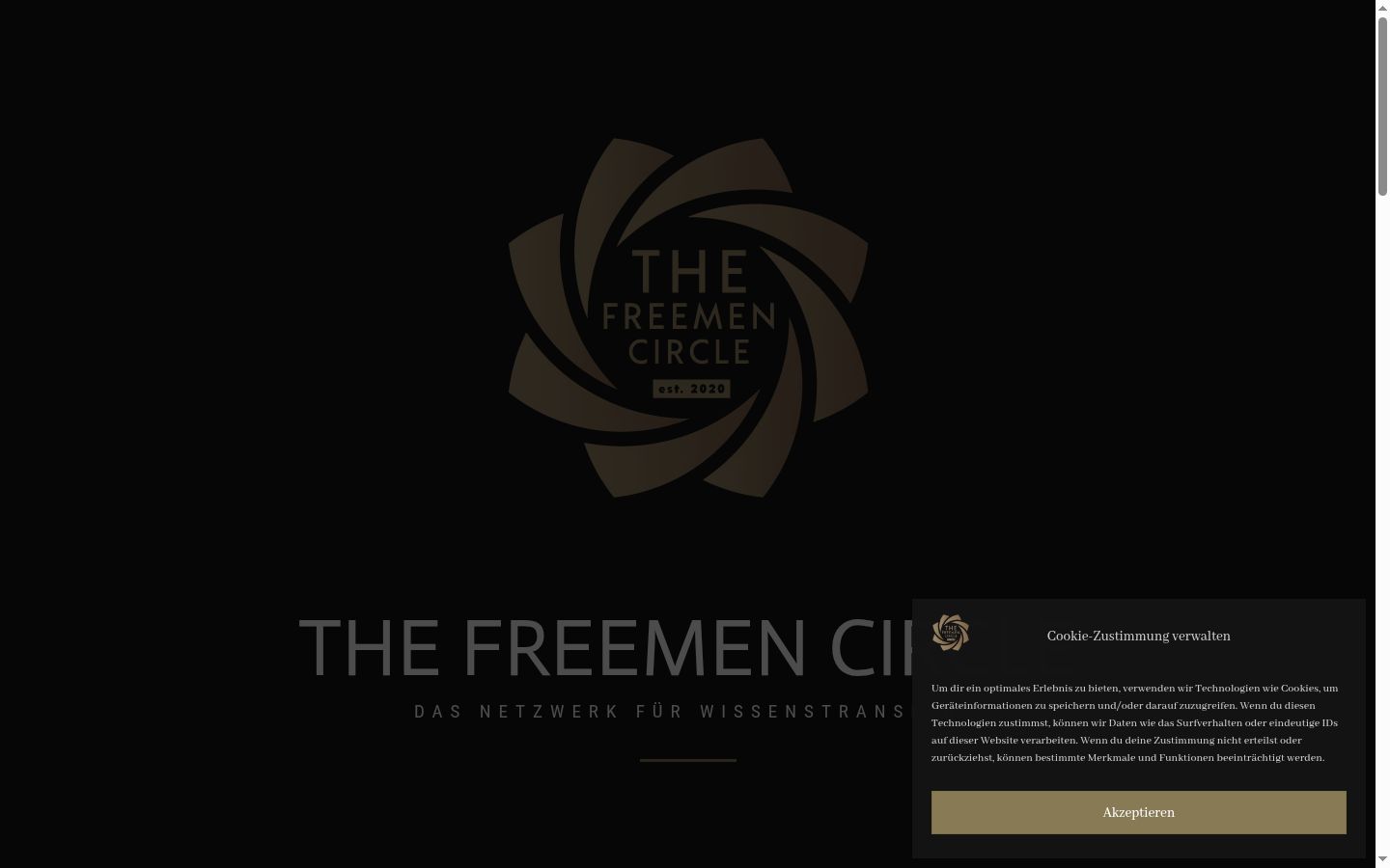 Screenshot tal-banner tal-kunsens muri qabel kwalunkwe interazzjoni